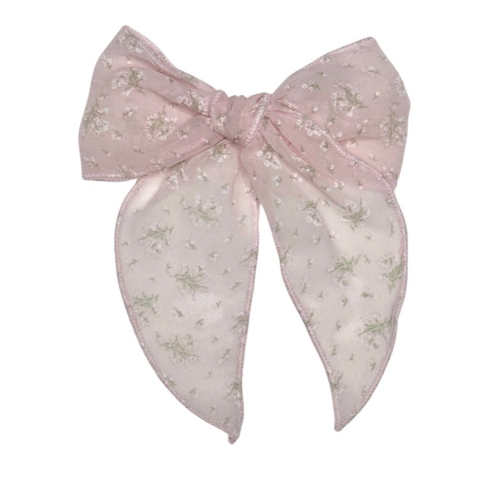 Little Poppy Co.‎ Floral Sheer Bow